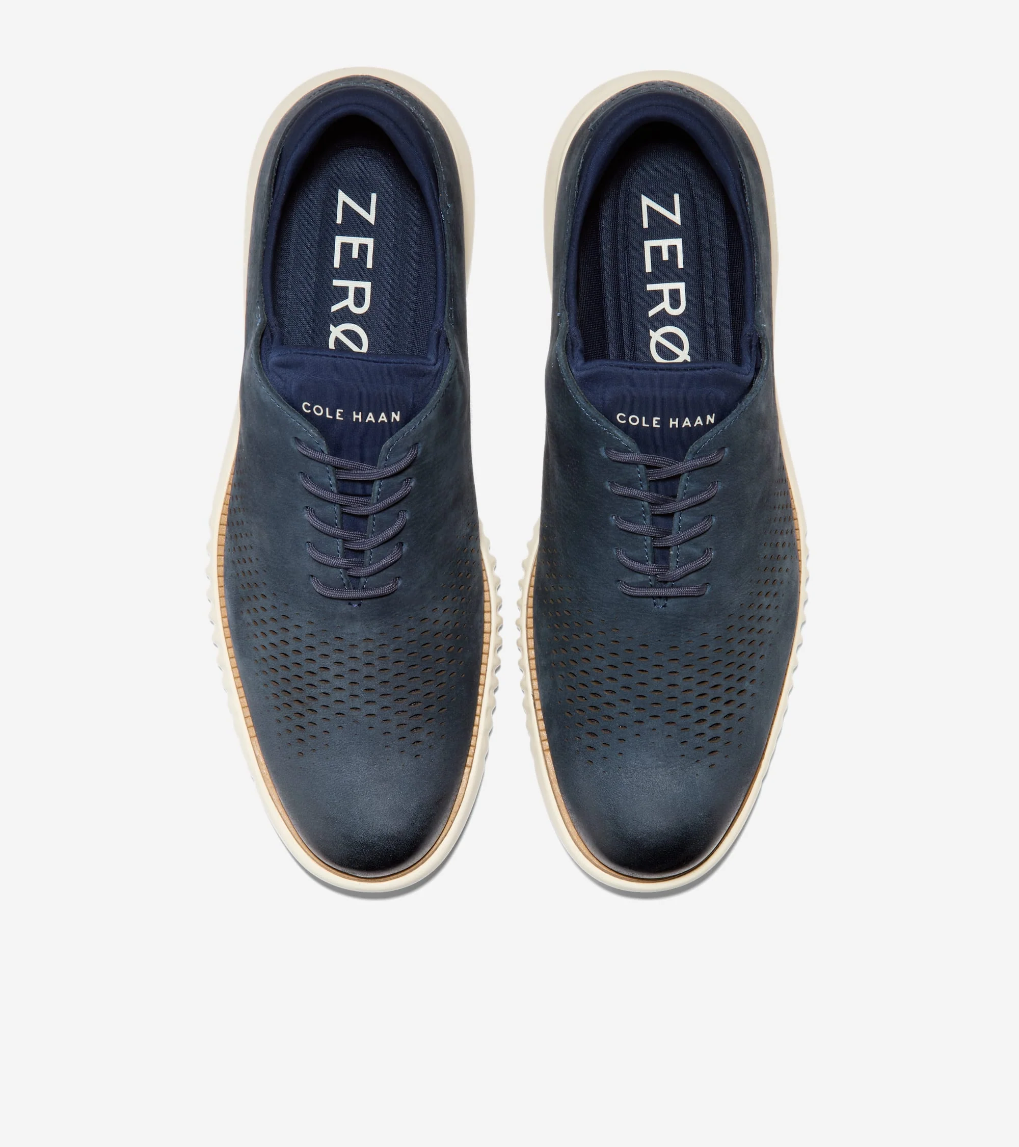 Men's 2.ZERØGRAND Laser Wingtip Oxfords - Image 4