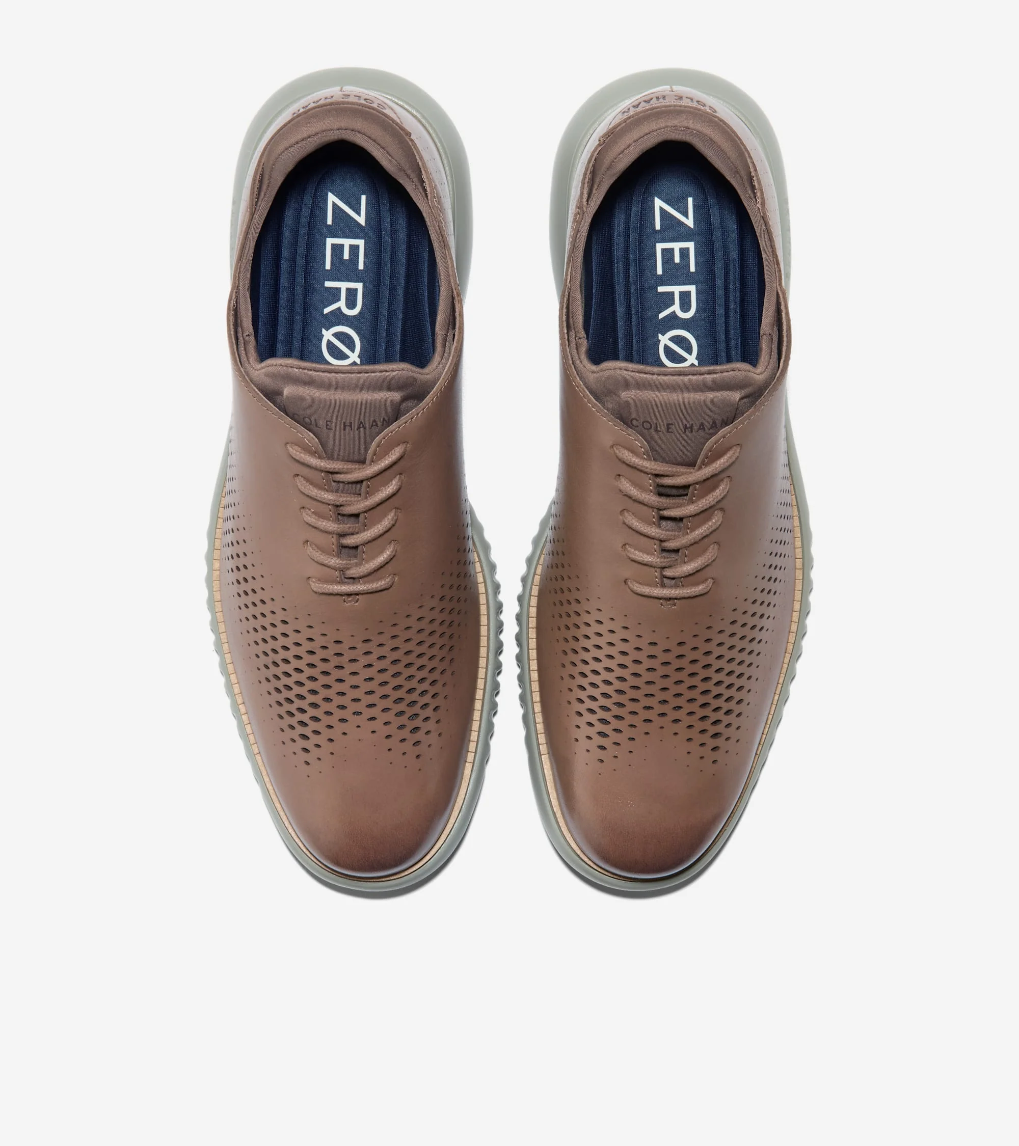 Men's 2.ZERØGRAND Laser Wingtip Oxfords - Image 4