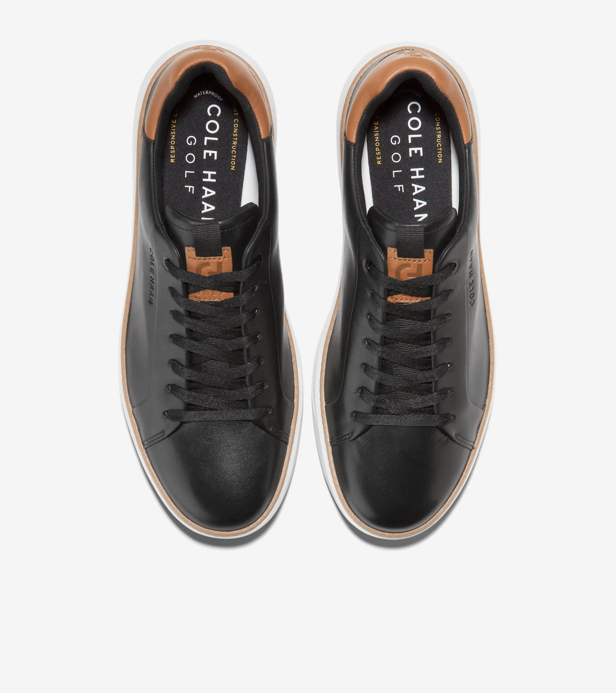 Men's GrandPrø Topspin Waterproof Golf Shoes - Image 4