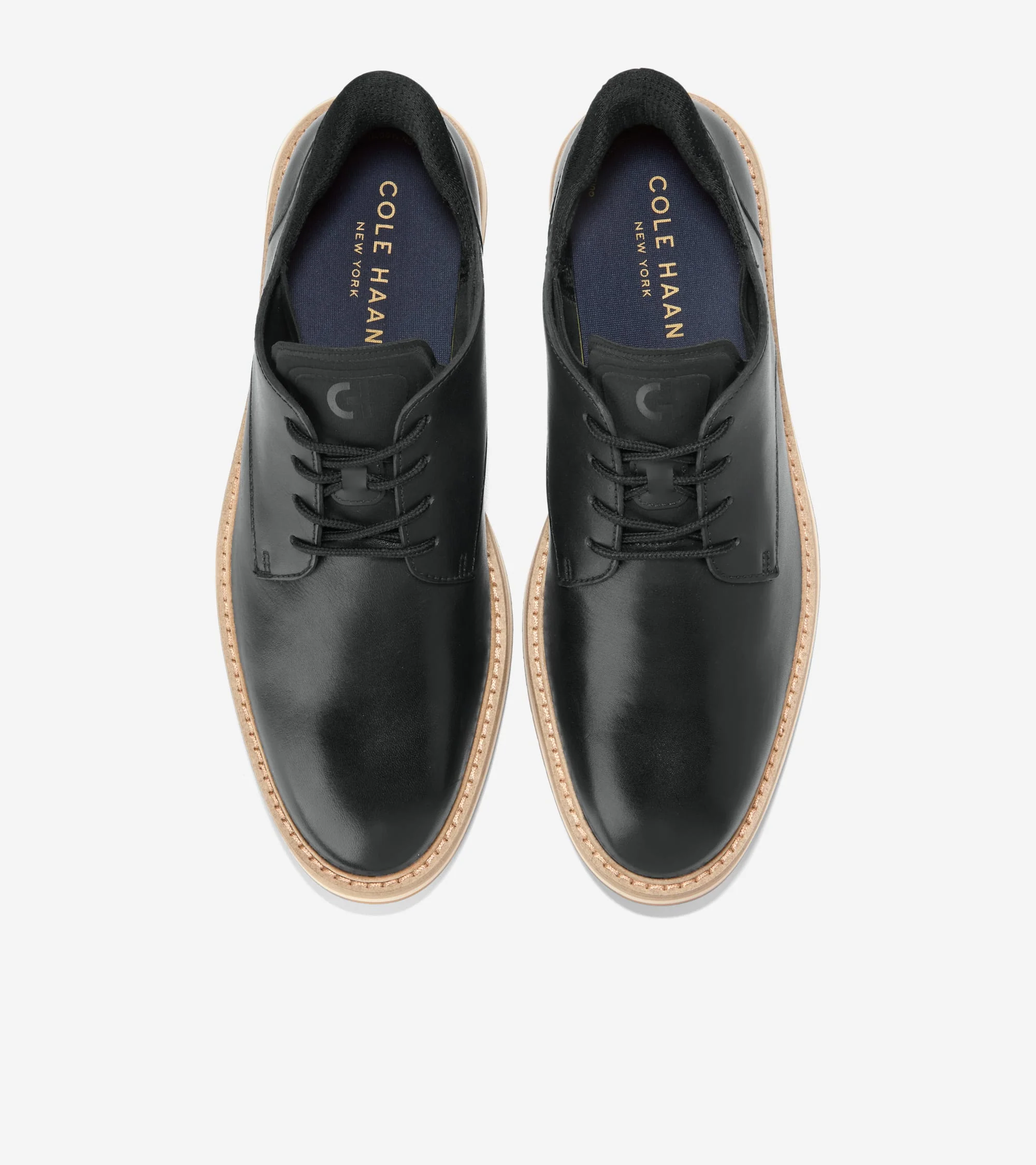 Men's Mansfield Grand Plain Toe Quick-On Oxfords - Image 4