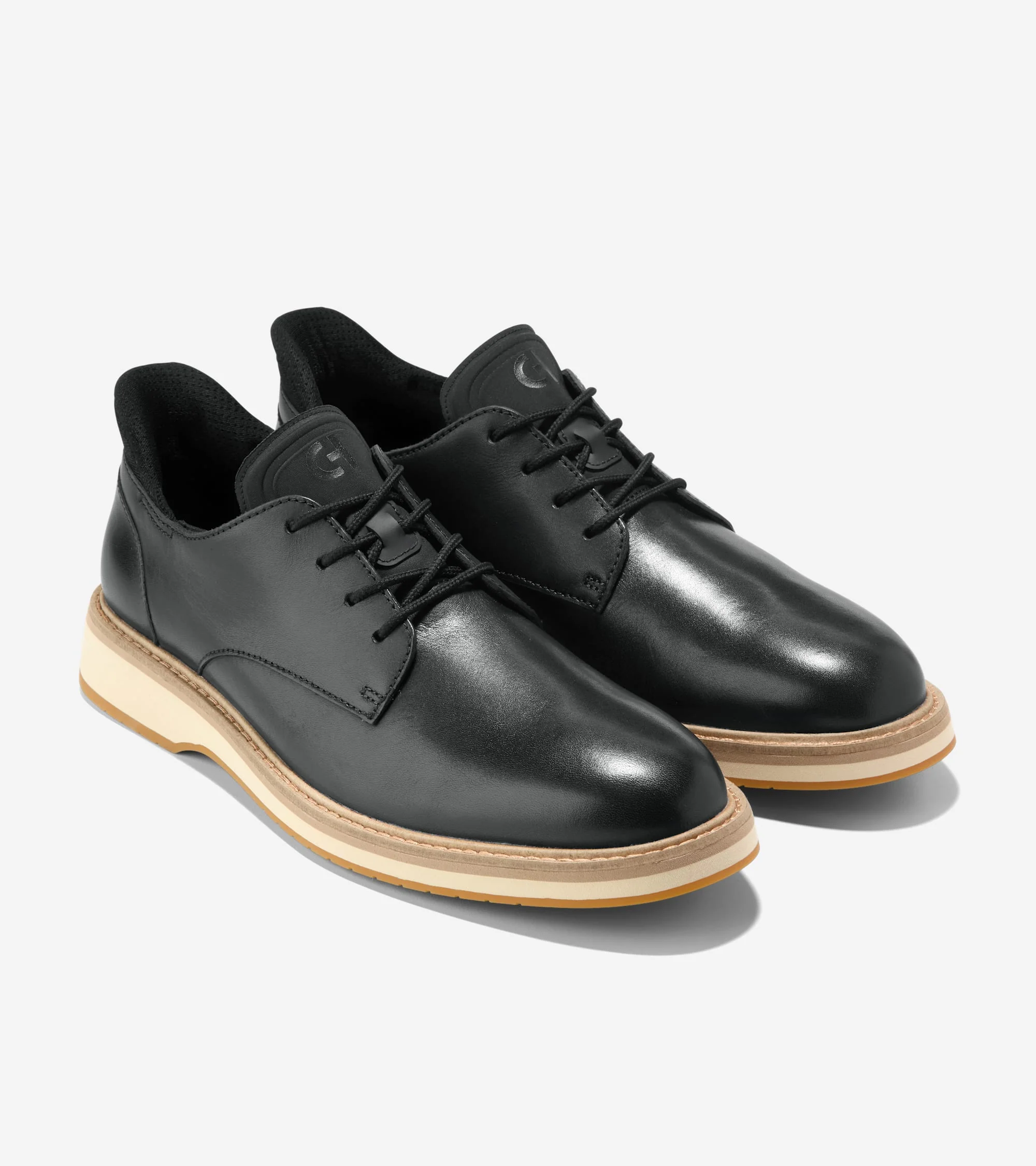 Men's Mansfield Grand Plain Toe Quick-On Oxfords - Image 5