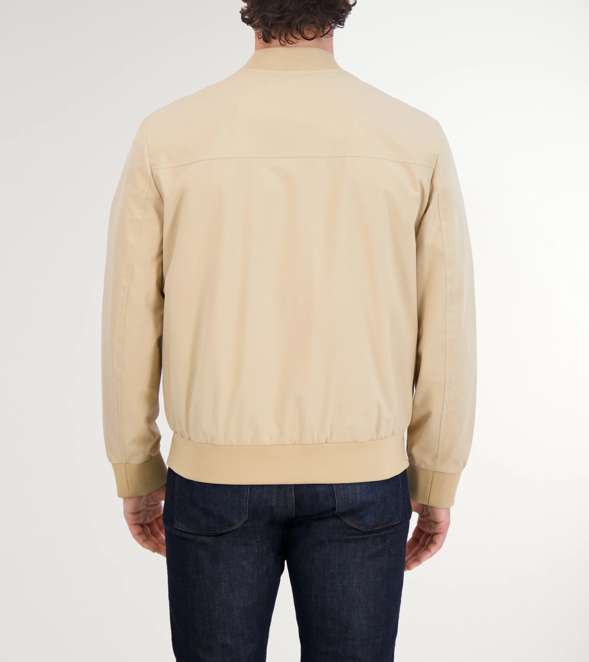 Men's Nylon Bomber Jacket - Image 3