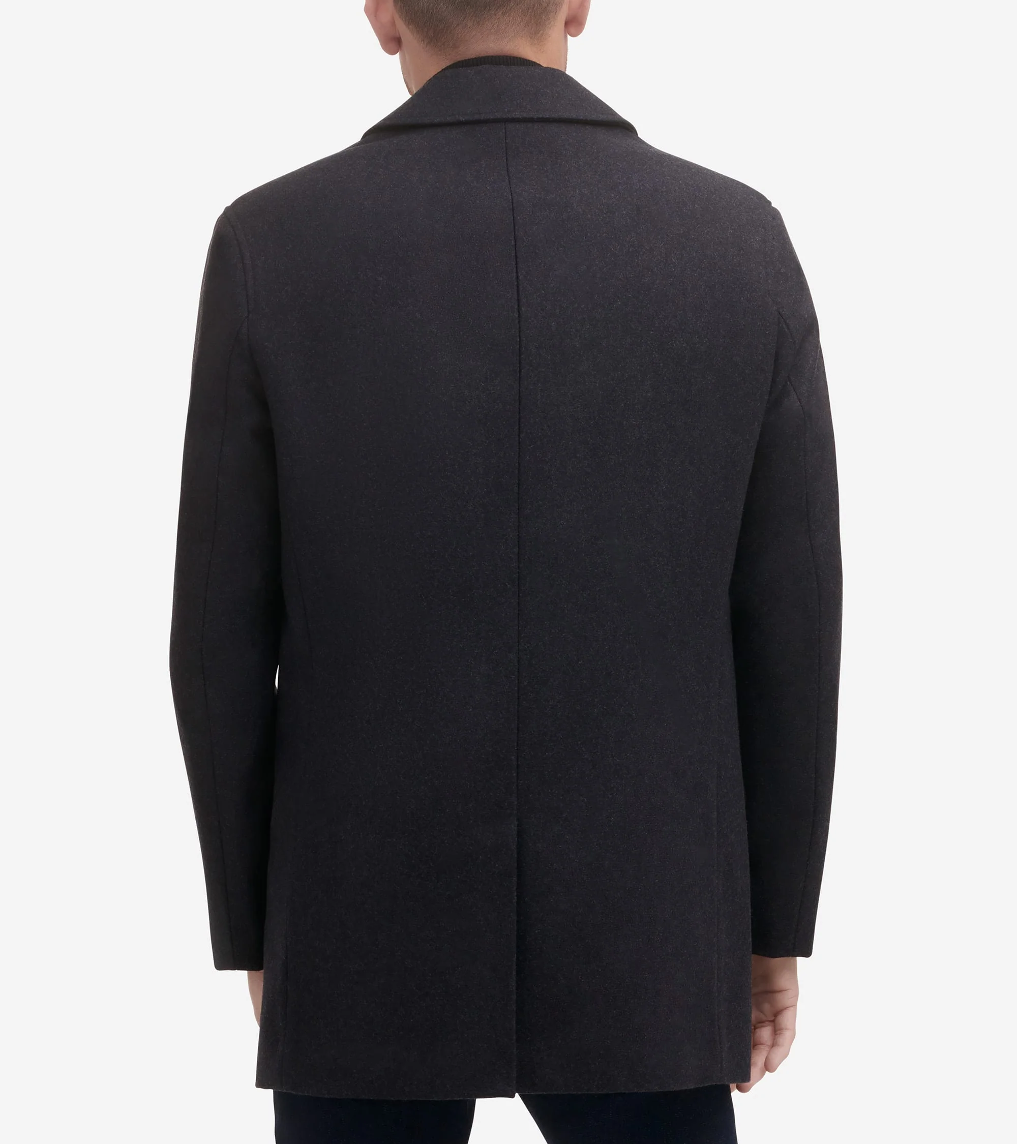 Men's Wool-Blend Car Coat - Image 2
