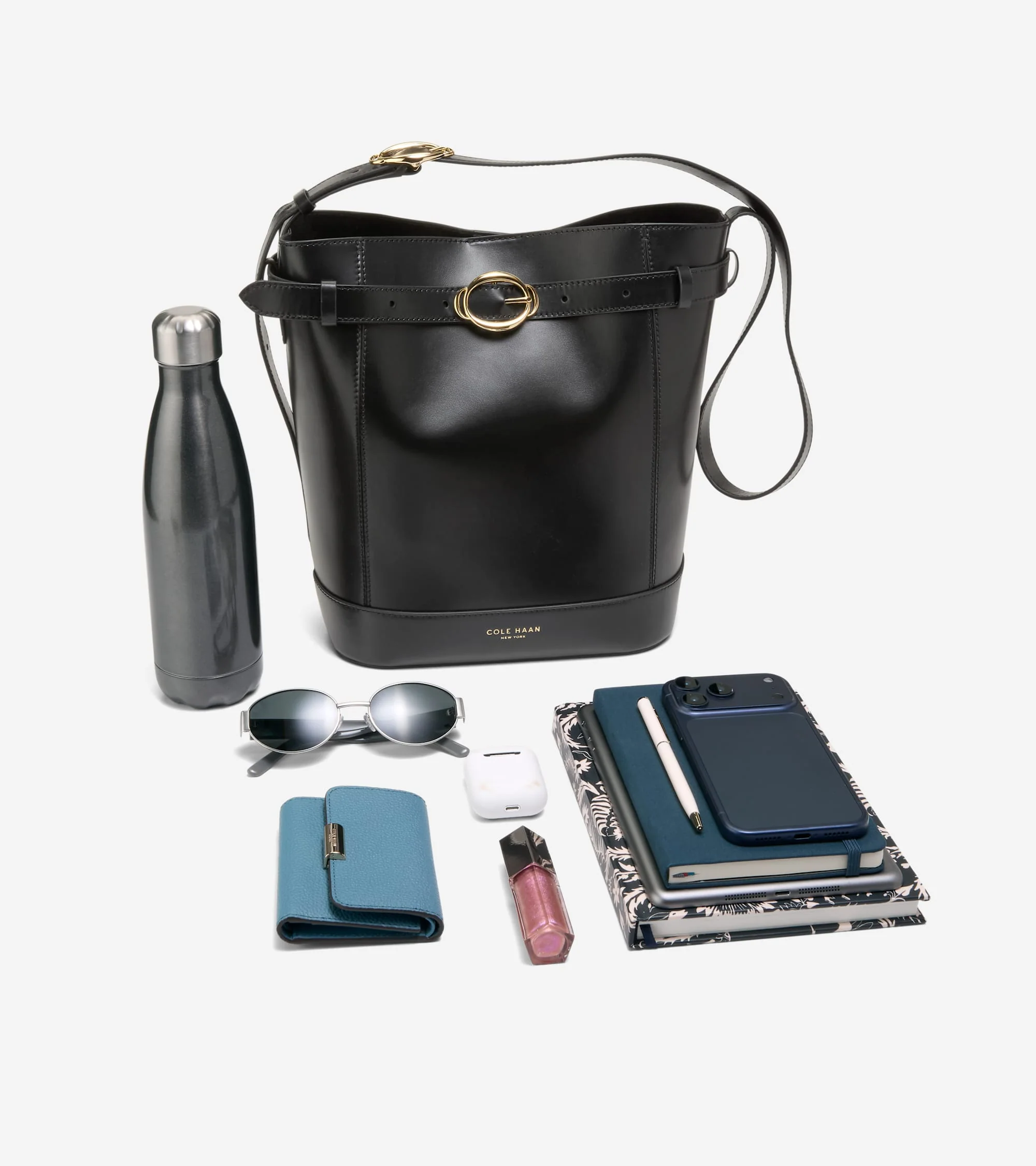 Women's Alexandria Bucket Bag - Image 4