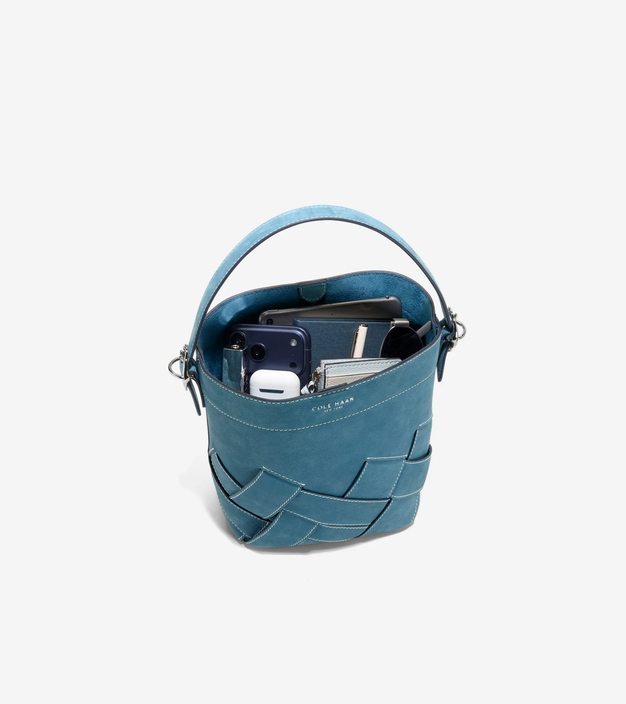 Women's Alexandria Small Bucket Crossbody Bag - Image 3