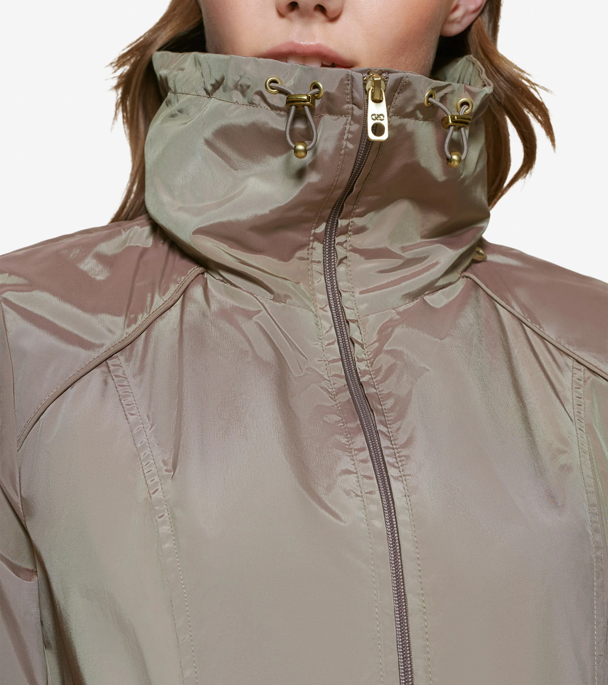 Women's Packable Travel Rain Jacket - Image 3
